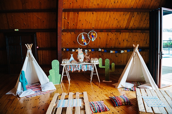 tribal-woodland-themed-beautiful-baptism-ideas_09