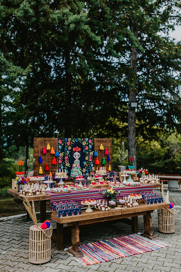 colorful-bohemian-baptism-ideas-theme-frida-kahlo_06