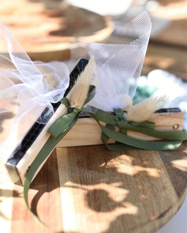 Boho Ideas Baptism Mint Shades Straw Details