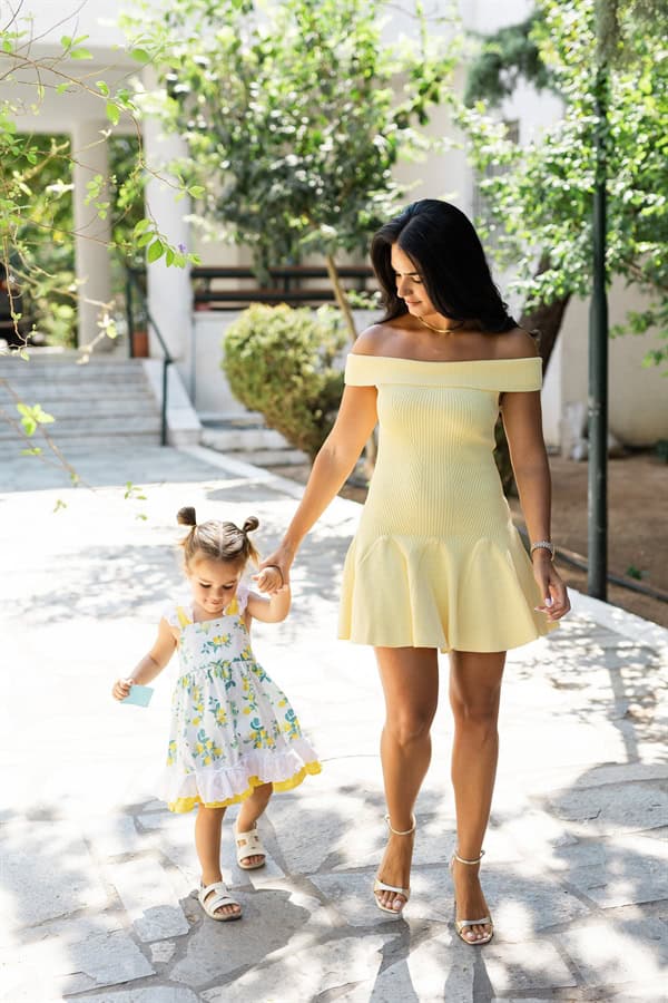 Dreamy Baptism Lemon Theme Mediterranean Flair