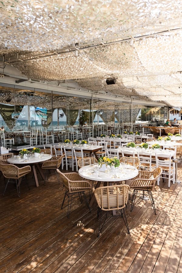 Dreamy Baptism Lemon Theme Mediterranean Flair