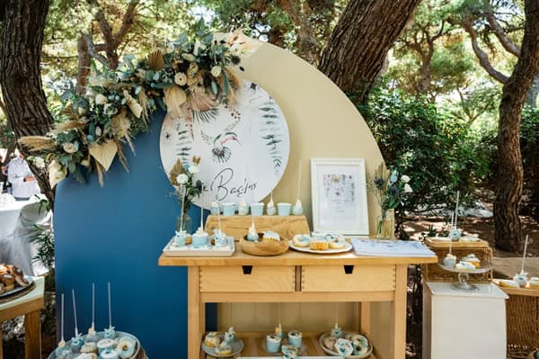 Fall Baptism Hummingbird Theme