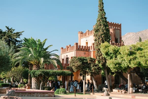 Inspirational Summer Boy Baptism Positano Theme