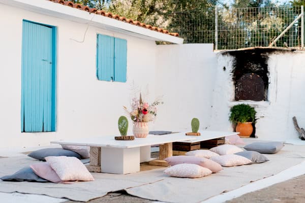 Decorative Ideas Boho Seaside Girly Baptism