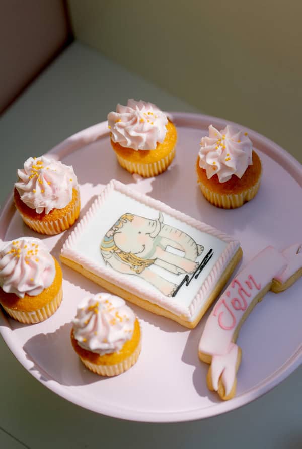 Fairytale Baptism Girl Theme Vintage Carousel