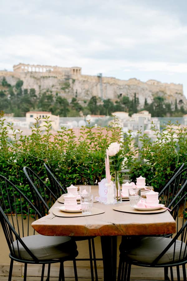 Fairytale Baptism Girl Theme Vintage Carousel