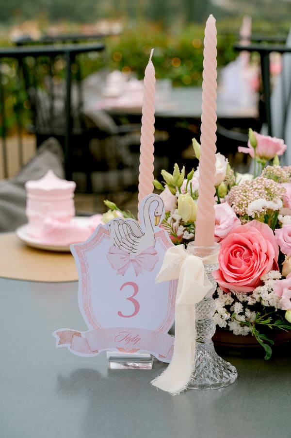 Fairytale Baptism Girl Theme Vintage Carousel