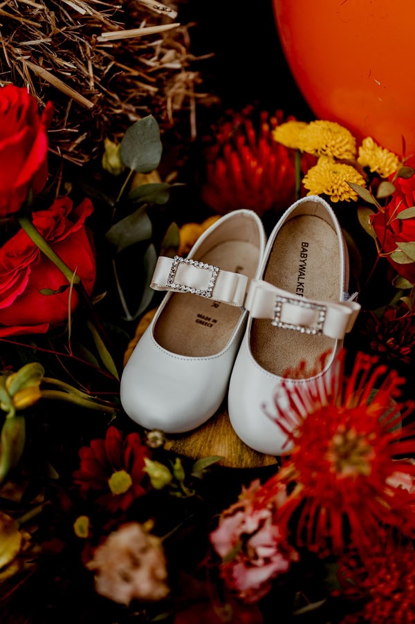 Fall Baptism Girl Pumpkin Theme