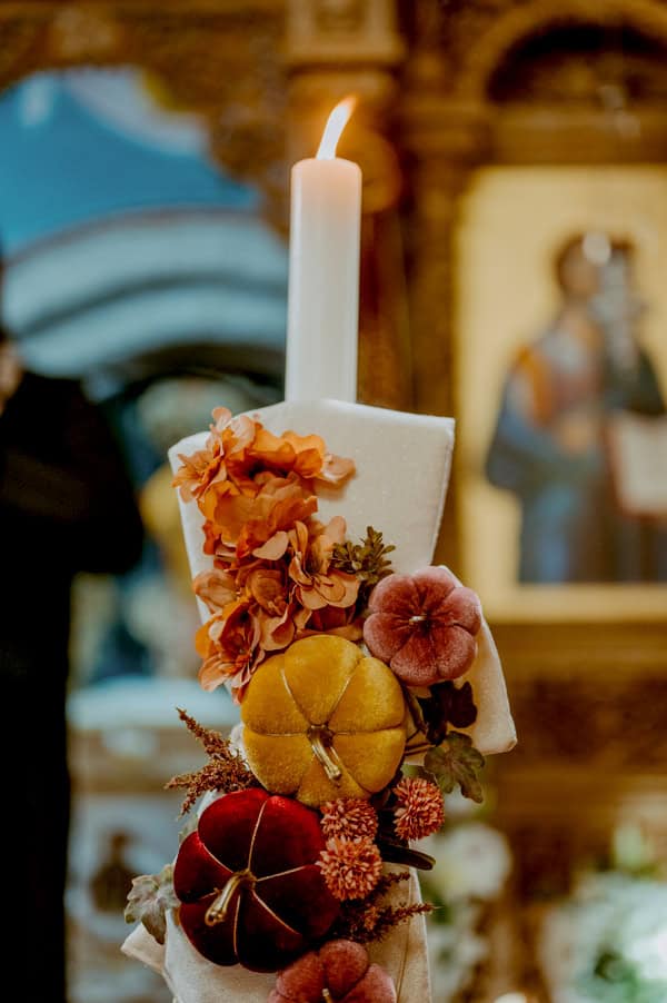 Fall Baptism Girl Pumpkin Theme