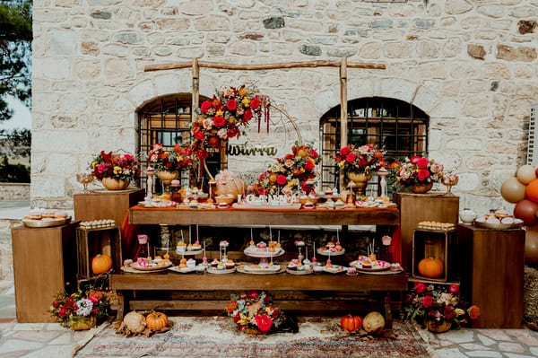 Fall Baptism Girl Pumpkin Theme