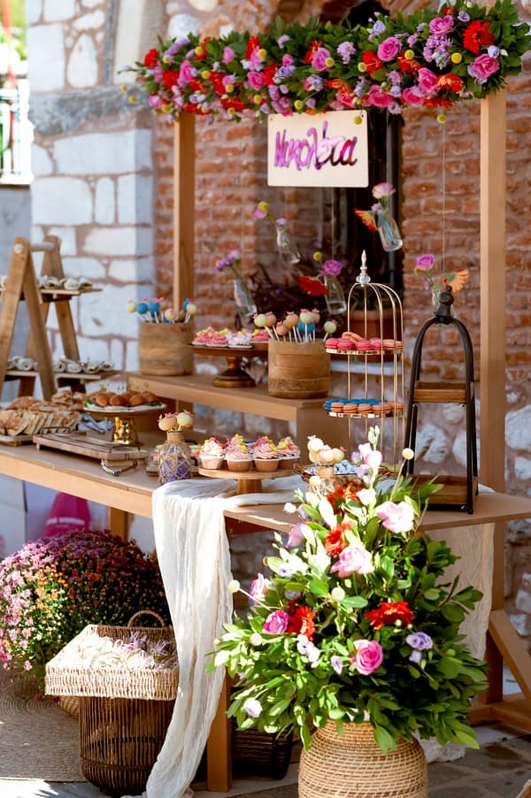 Ideas Baptism Girl Fairy Floral Baptism