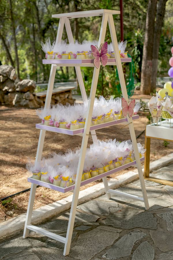 Pretty Butterfly Theme Baptism Decoration Ideas