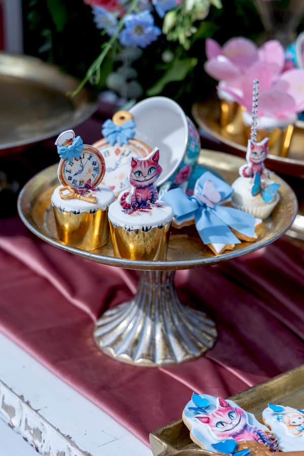 Pretty Decorative Ideas Girly Baptism Theme Alice In Wonderland