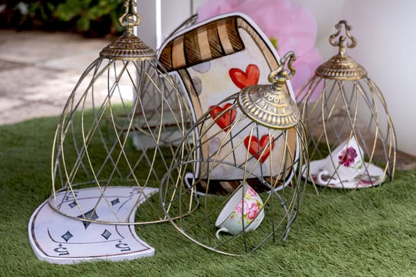 Pretty Decorative Ideas Girly Baptism Theme Alice In Wonderland