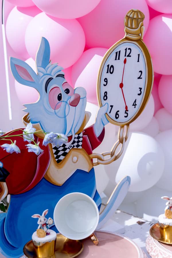 Pretty Decorative Ideas Girly Baptism Theme Alice In Wonderland