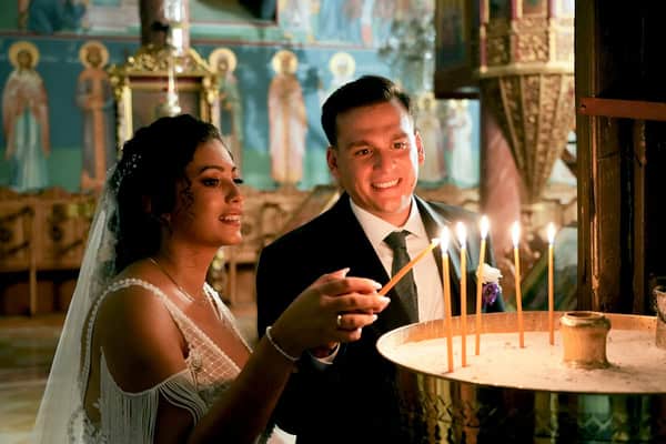 Summer Wedding Larissa White Lilac Shades