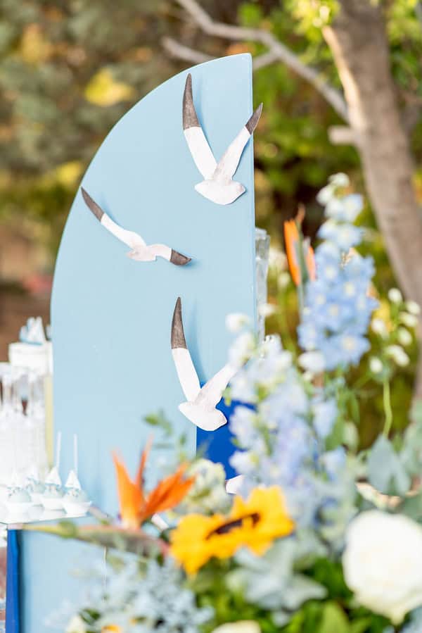 Decoration Christening Ideas Autumn Boy Boat Theme