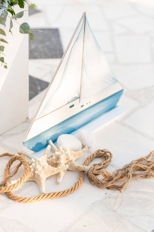 Decoration Christening Ideas Autumn Boy Boat Theme