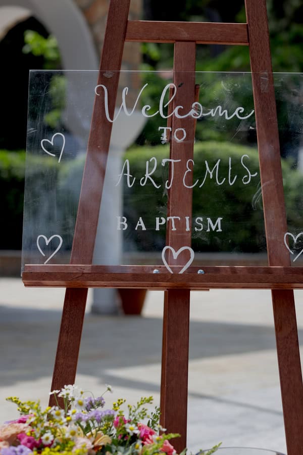 Decoration Ideas Girls Baptism Colorful Flowers