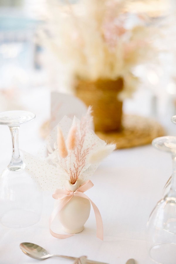 Decorative Ideas Cute Girl Baptism Wild Flowers