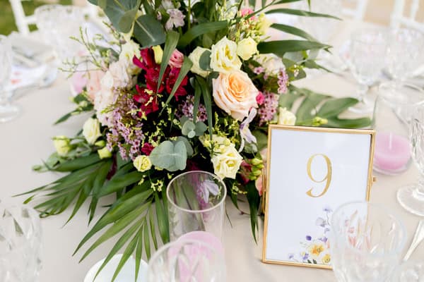 Decorative Ideas Girl Baptism Ktima Ivelia Colorful Blooms