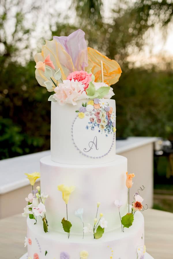 Decorative Ideas Girl Baptism Ktima Ivelia Colorful Blooms