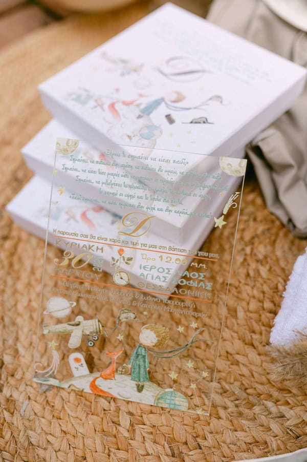 Ideas Decorative Baptism Boy Theme Little Prince