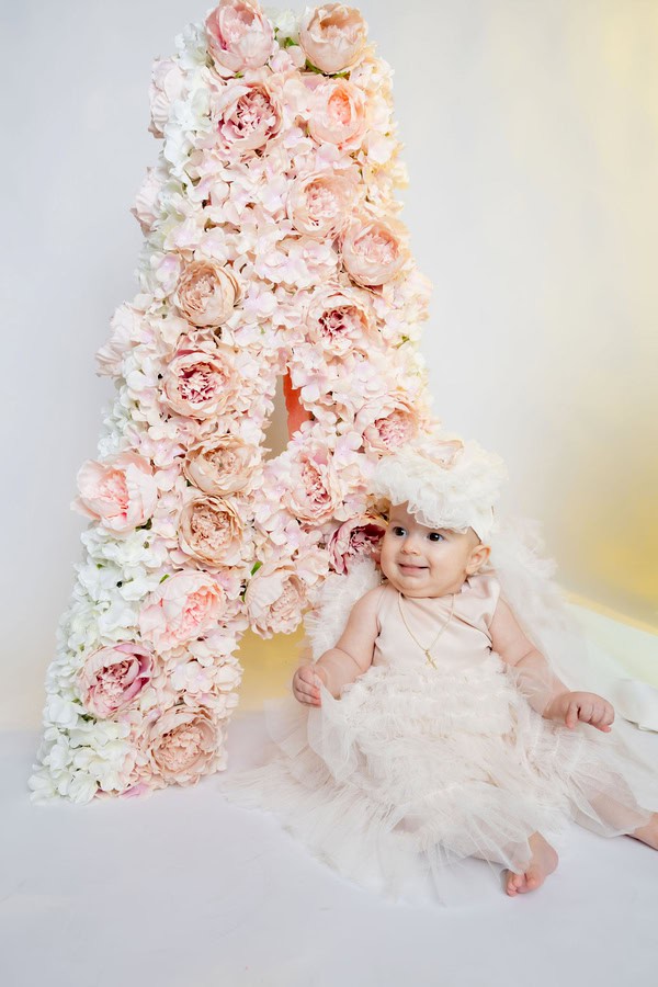 Pretty Baptism Ioannina Beautiful Pink White Roses