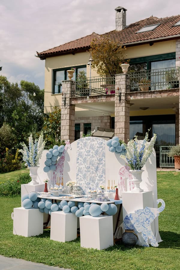 Chic Baptism Parisian Flair Deer Valley Venue