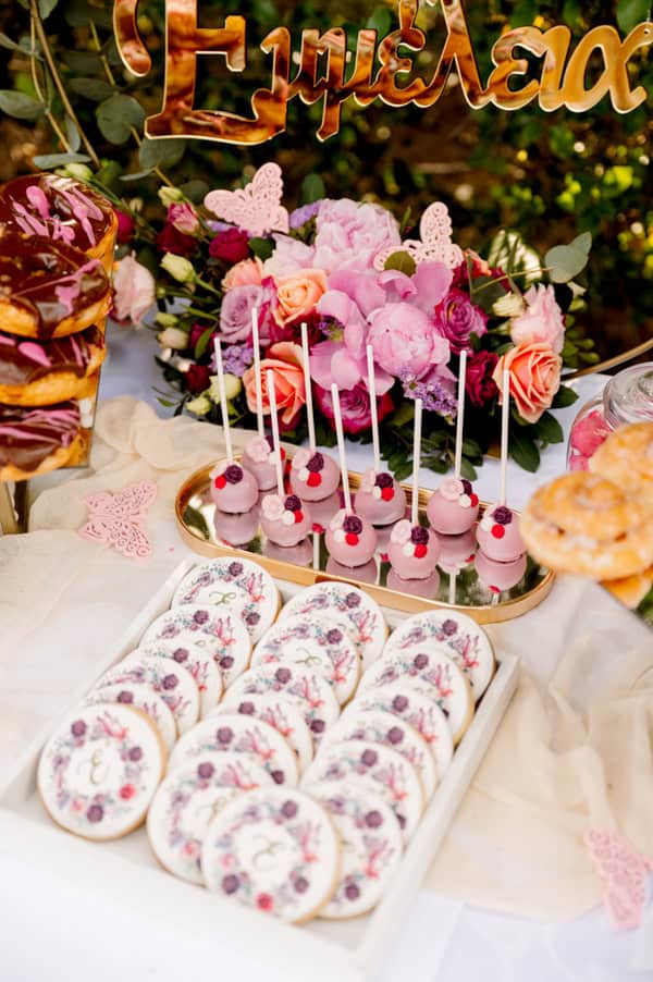Decoration Ideas Dusty Pink Roses Lilac Flowers