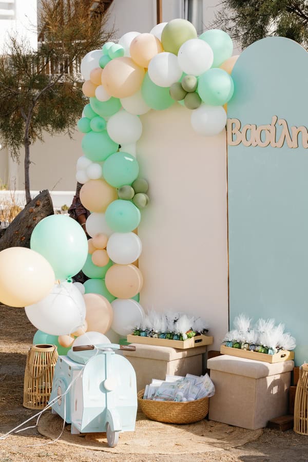 Ideas Decorative Wedding Baptism Mint Shades