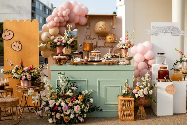 Little Dumpling Theme Modern Baptism