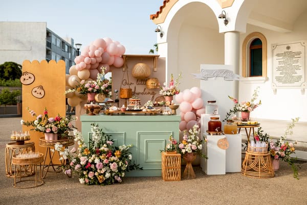 Little Dumpling Theme Modern Baptism