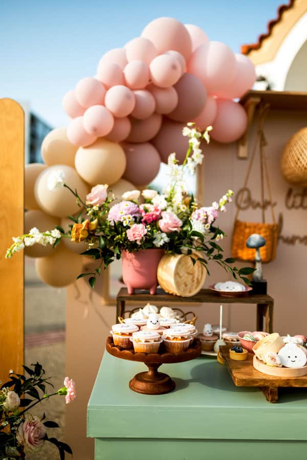 Little Dumpling Theme Modern Baptism