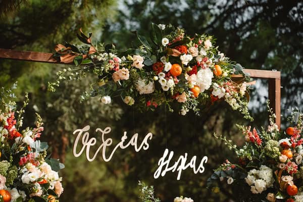 Rustic Chic Baptism Decoration Ideas Mandarin Theme