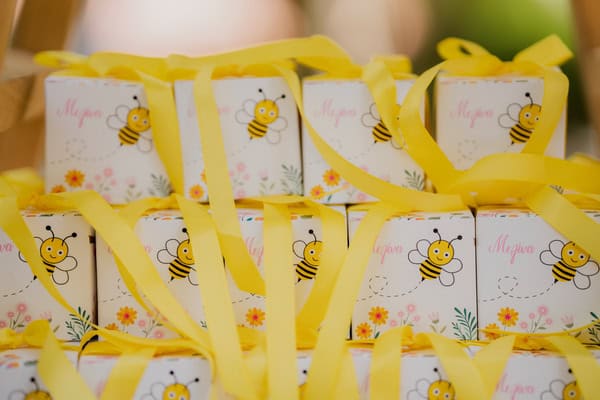 Cute Ideas Summer Baptism Bee Theme