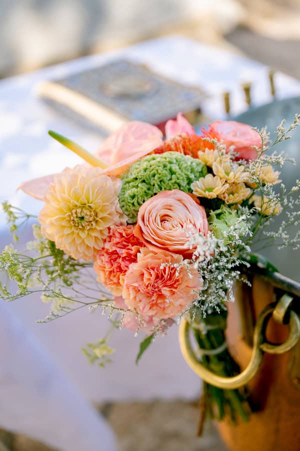 Ideas Decorative Girl Baptism Theme Beautiful Colorful Flowers