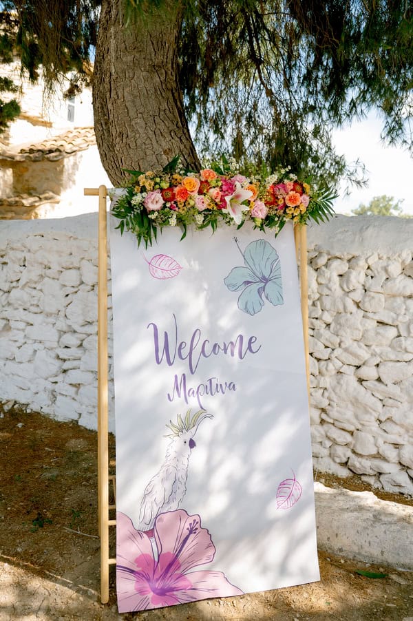 Ideas Decorative Girl Baptism Theme Beautiful Colorful Flowers