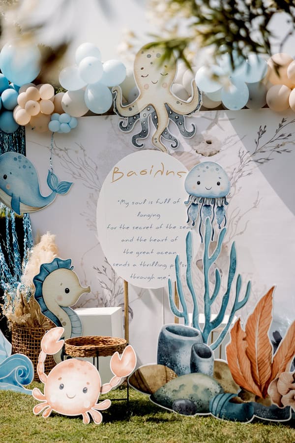 Baptism Boy Inspired By The Magic Of The Sea