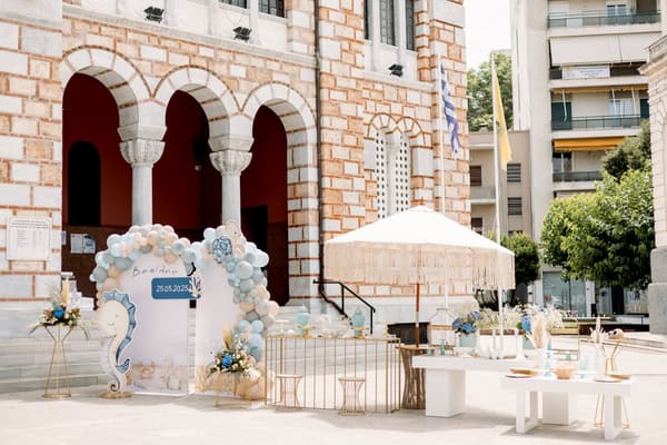 Baptism Boy Inspired By The Magic Of The Sea