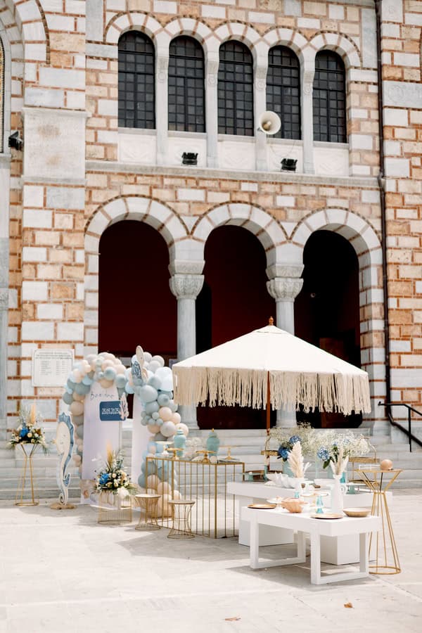 Baptism Boy Inspired By The Magic Of The Sea