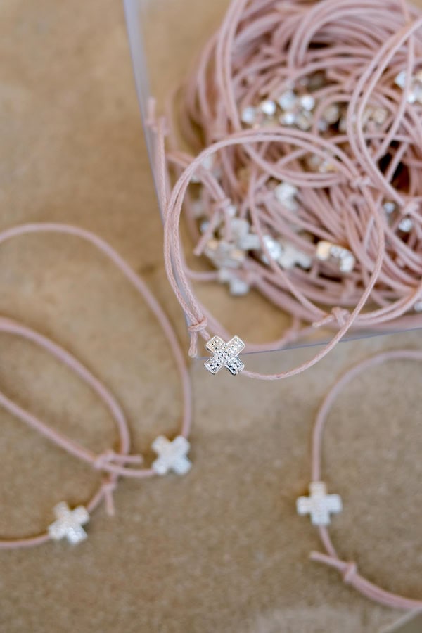 Baptism Flowers Romantic Details