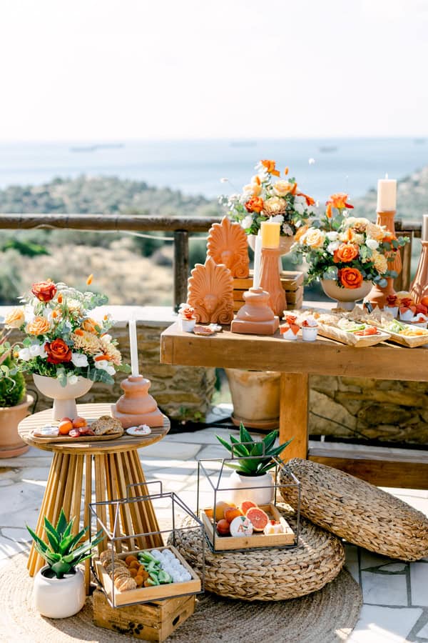 Decoration Ideas Baptism Ceramic Details Impressive Florals