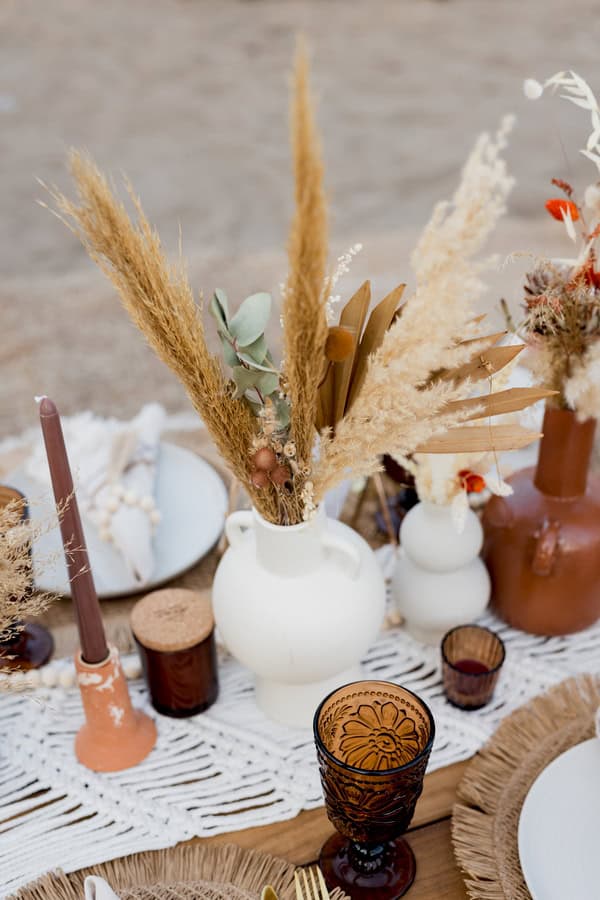 Ideas Boho Rainbow Baptism Earthy Tones Natural Textures