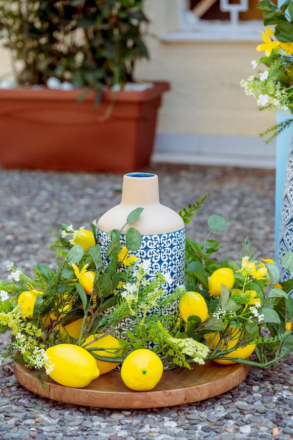 Ideas For Baptism Boy With Lemon Theme