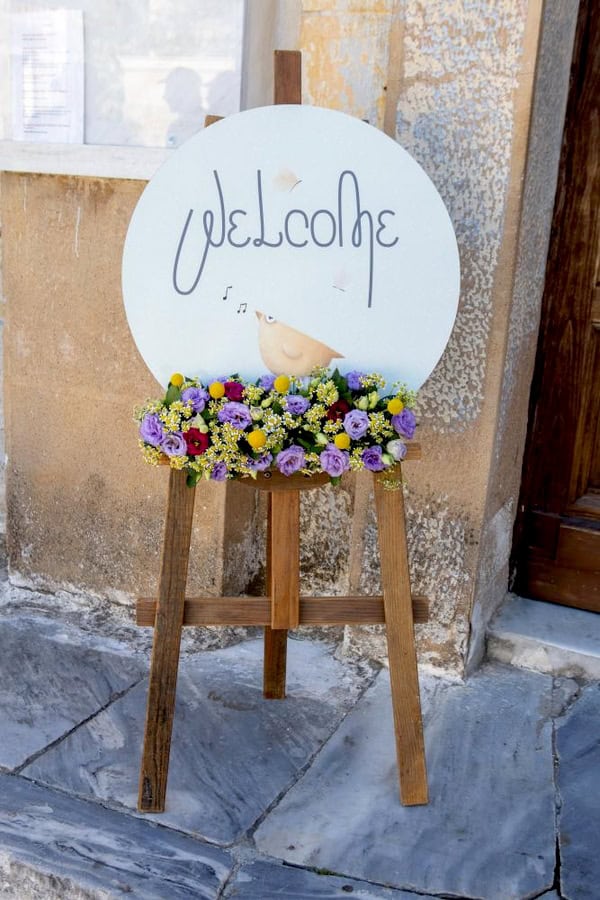 Ideas For Singing Bird Theme Baptism Colorful Flowers