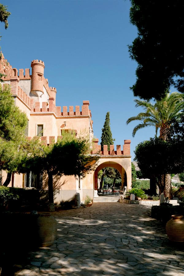 Ideas For Summer Baptism With Rustic Mediterranean Style And Beautiful Flowers