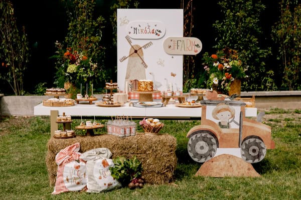 Fantastic Happy Farm Themed Baptism Full Of Imagination And Beautiful Details