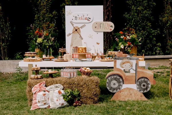 Fantastic Happy Farm Themed Baptism Full Of Imagination And Beautiful Details