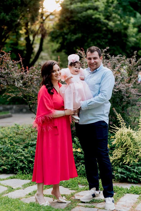 Ideas For Baptism In Red And Pink Tones